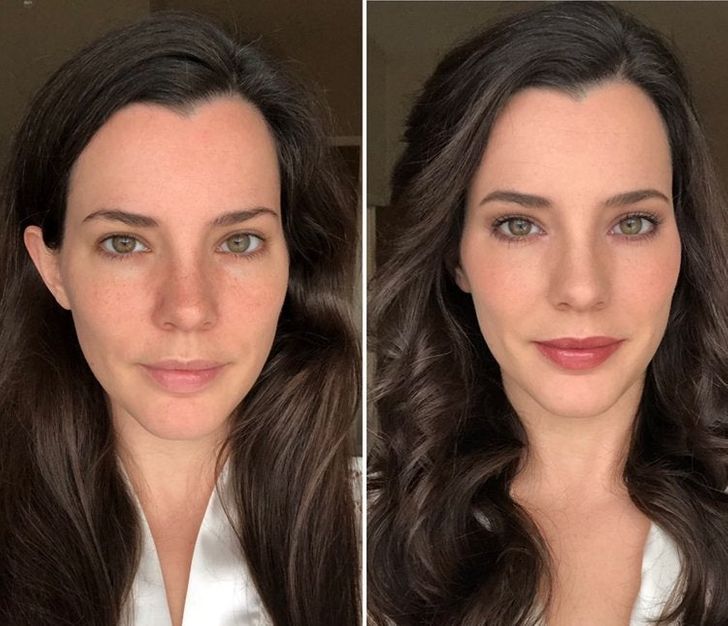 14 fotografii "înainte și după" care arată că machiajul poate face minuni