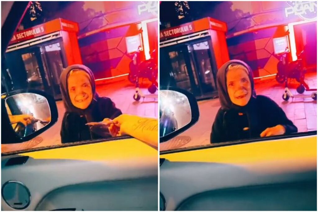 Câți bani i-a dat Tzanca Uraganu unei bătrâne pe stradă. Femeii nu i-a venit să creadă!