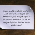 Perle BAC 2021. "Ana l-a iubit pe Ghiță, apoi și pe Lică, care era mai bogat"