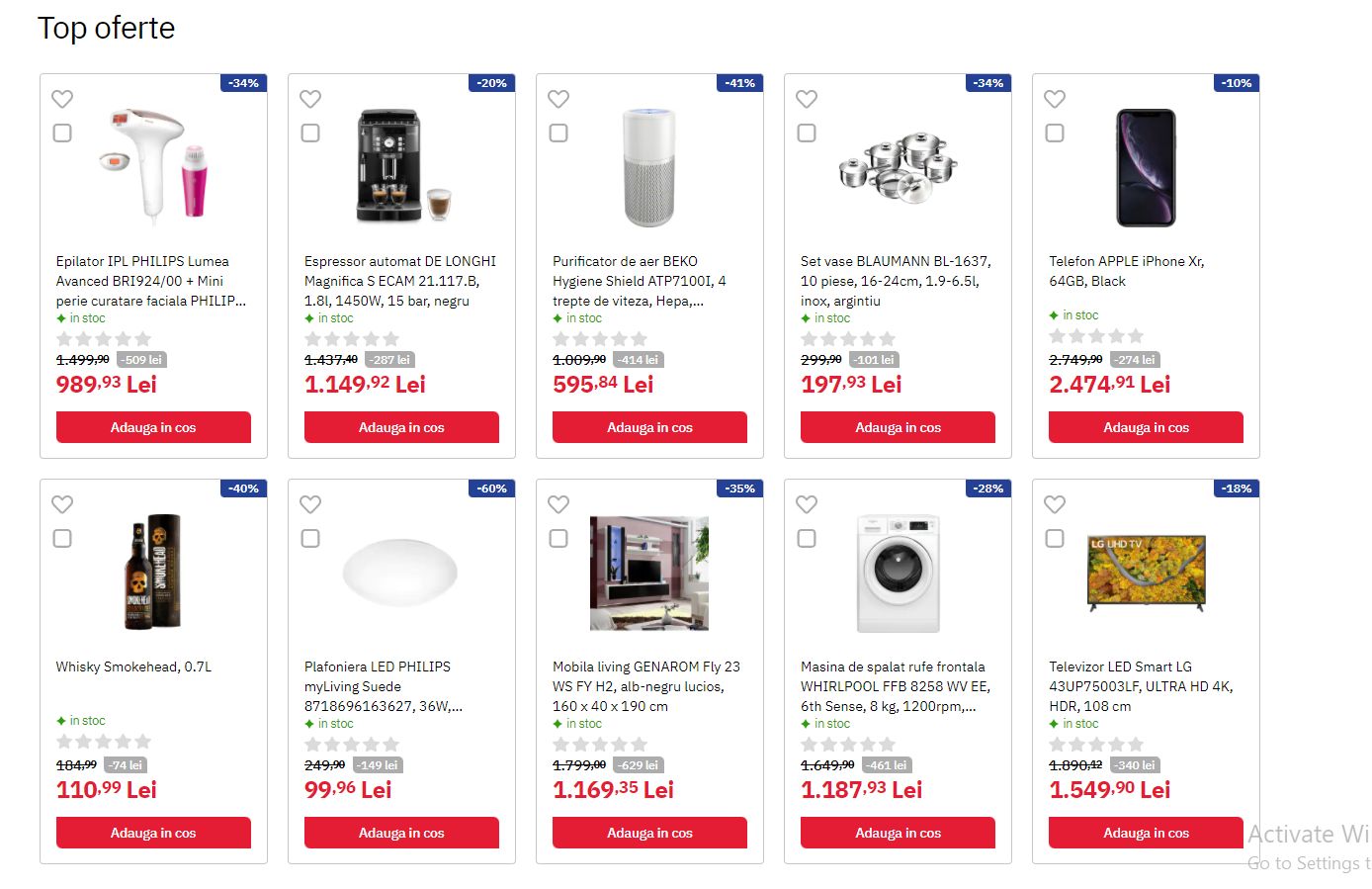 Black Friday Media Galaxy 2021. Catalogul ofertelor