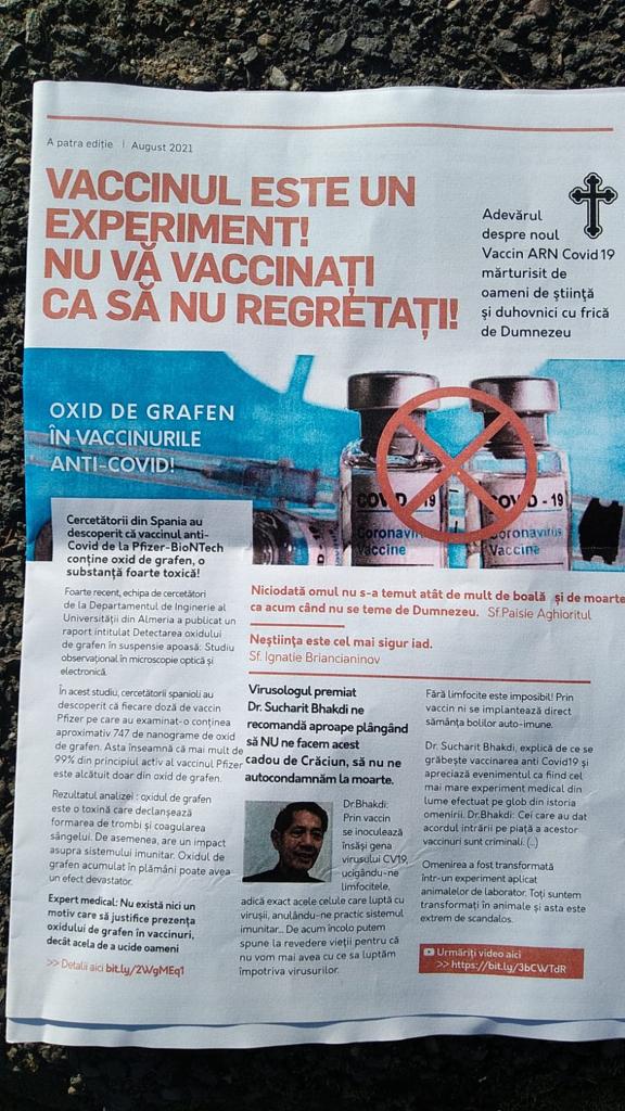Scene halucinante la Catedrala din Făgăraș. Preotul îi îndeamnă pe credincioși să nu se vaccineze: "Vor să ne despartă de Dumnezeu"