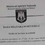 MApN, precizări cu privire la ordinele de înrolare în armată care circulă în online