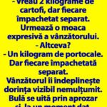 BANC | Bulă, la piață: „Vreau 2 kilograme de cartofi, dar fiecare împachetat separat”