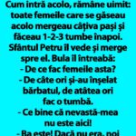 Moare Bulă și ajunge în Rai. Cum intră acolo, rămâne uimit: toate femeile făceau 1-2-3 tumbe.