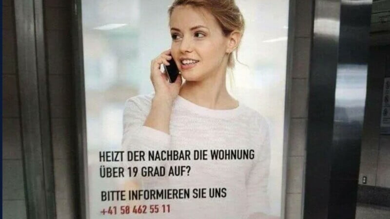 "Vecinul încălzește apartamentul la peste 19 grade? Sună-ne!". Afișul care a stârnit un val de revoltă
