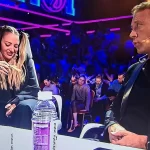 Delia Matache și Rocco Sifrredi, atingeri dubioase pe sub masă, la filmările iUmor. Imaginile difuzate din greșeală de Antena 1