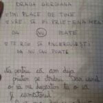 Un elev amorezat s-a gândit să-i scrie colegei sale o scrisoare, în care să o întrebe dacă vrea să fie prietena lui, oferindu-i şi variante de răspuns