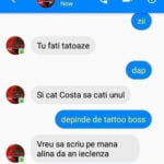 Bancul zilei | „Tu fati tatoaze? Vreu sa scriu pe mana Alina da an ieclenza”
