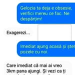 BANCUL ZILEI | -Gelozia ta deja e obsesie, verifici mereu ce fac. Ne despărțim!