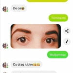 Bancul de miercuri „Trimite-mi o poză cu ochii tăi!”