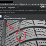 Ce i-a răspuns RAR unui șofer care a întrebat dacă e ‘obligat’ să-și pună anvelope de iarnă la BMW
