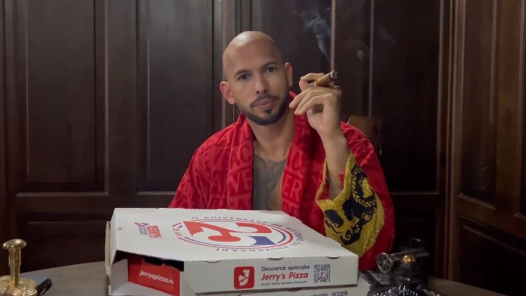 S-a dat singur de gol! Filmarea postată de Andrew Tate care i-ar fi ajutat pe procurori să îl prindă.