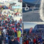 Scandal la Sinaia, după ce turiştii au stat 5 ore ca să ajungă pe pârtie. Telegondola era stricată, dar angajaţii vindeau cartele