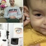 Fetiţă de un an, cu corneea arsă după ce a fost expusă la raze UV în Spitalul Gomoiu. Durerea cumplită a început acasă: "E ca şi când ar fi sudat fără ochelari"