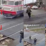 "A făcut-o praf". Momentul dramatic când o femeie de 70 de ani a alergat spre moarte direct în trenul care venea cu viteză