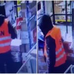 Angajatul unei firme de curierat, prins când fură din coletele clienților | VIDEO