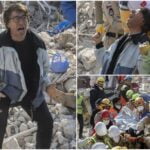 Salvatorii plângeau, fiul sărea în sus de bucurie. Momentul în care o mamă este scoasă în viață de sub ruine, în Turcia, după 176 de ore de la cutremure