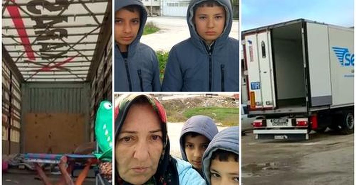 O româncă a ajuns pe străzi după cutremurul din Turcia și doarme cu copiii sub un TIR