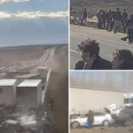 Carambol uriaș în Ungaria, pe autostrada M1: 36 de răniți, între care 3 români, după ce 5 camioane și 37 de mașini s-au ciocnit în lanț