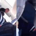 "Stai pe scaun! Cum îți spun eu!" Șofer de microbuz, filmat cu lovește o bătrână cu pumnii în cap, pe ruta Bacău – Onești