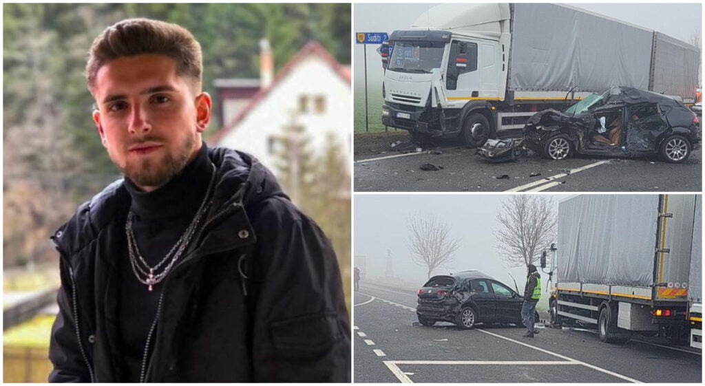 A condus spre propria moarte! Alex s-a stins la doar 21 de ani, într-un cumplit accident rutier