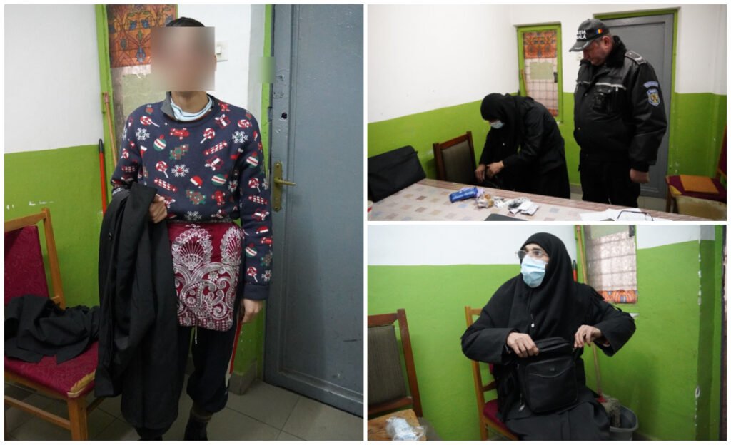 Bărbat deghizat în măicuță, prins cerșind în Bacău. În urmă cu trei ani, "măicuța" se afla în Capitală