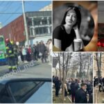 „Cui m-ai lăsat? Nu pot trăi fără tine”. O mamă îşi plânge fiica de 12 ani, ucisă pe trecere de un troleibuz. Sute de oameni au condus-o pe ultimul drum, în Chişinău