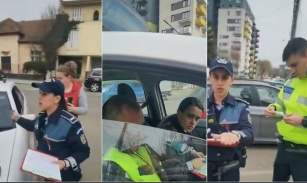 Polițiști acuzați că au studiat o oră Codul Rutier pentru a da o amendă. Șofer: "I-am întrebat dacă sunt reținut"