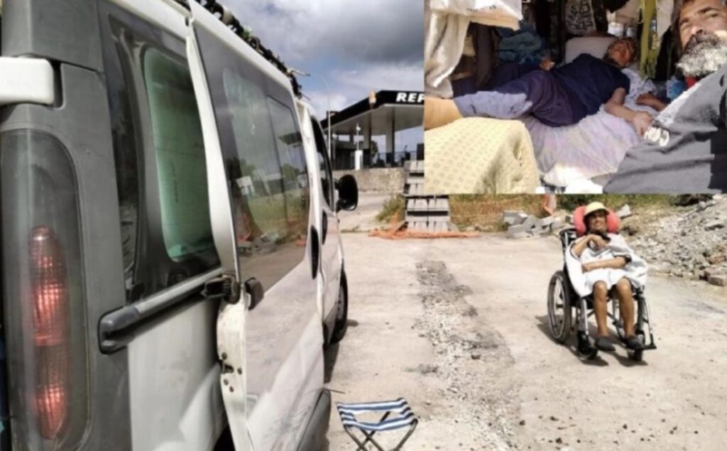 Strigătul de disperare al unui român din Spania: "M-au dat afară din apartament cu mama mea în scaun cu rotile"