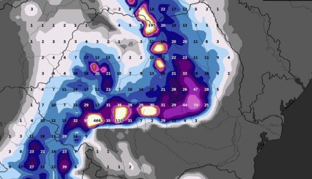 România, lovită de un vortex polar! Scad temperaturile și va ninge în jumătate de țară