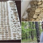 Un sibian a dat peste o adevărată comoară, la doar o săptămână după ce a primit autorizație pentru detectorul de metale. "A scos un pumn plin de monede"