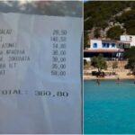 Un turist a primit o notă de plată de 376 de euro în Mykonos. Ce a comandat: "Am fost înşelaţi"