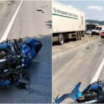 Tânăr de 20 de ani și adolescentă de 17 ani, morți după ce s-au izbit cu motocicleta de un excavator, pe un drum din Hunedoara