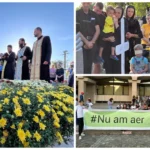 Ziua Alexandrei, tânăra mamă decedată din Botoșani, a fost omagiată de un sobor de nouă preoți și peste 100 de oameni: „Înainte aniversam frumos împreună, acum ne-am adunat la mormântul ei”