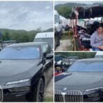 Tată, dacă vrei mașină de asta la poartă, trebuie să muncești”. Bolid de lux, la un târg de vechituri din Cluj