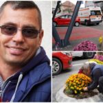 Povestea florarului care plantează crizanteme în amintirea mamei, gratis, în fața Spitalului din Sibiu: "Mă vede din Cer. Vreau să știe că am rămas același om bun"