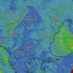 Traseul mega furtunii prin România