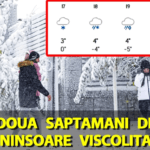 Ninge 2 săptămâni fără oprire în România. Meteorologii Accuweather anunță pe ce dată vin ninsorile