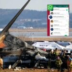 Mesajul de adio al unui pasager din avionul prăbușit în Coreea de Sud. Ce a văzut înainte ca aeronava să ia foc