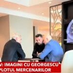 FOTO Călin Georgescu, la masă cu Horațiu Potra. Imaginile apar la o zi după ce Georgescu susținea că nu l-a întâlnit niciodată pe Potra