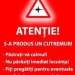 Cutremur în România, s-a zguduit Vrancea luni seară