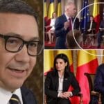 Victor Ponta, surprins facând un gest incredibil în timpul unei dezbateri electorale la Palatul Cotroceni
