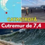 Alertă de tsunami după un cutremur de 7,4 pe Richter. Populația este evacuată de urgență