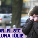 Vara e ca IARNA! Meteorologii Accuweather anunță temperaturi de 8 grade Celsius în luna lui cuptor, în România