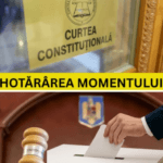 Decizie CCR, chiar acum. Este informația momentului despre Turul 1. Informația care schimbă tot ce știam