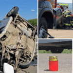 Au venit să aprindă lumânări pentru ruda moartă în accident şi au găsit încă un cadavru, la şase ore de la incident. Filmul tragediei din Botoșani