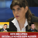 Asta mai lipsea acum. Decizia majoră luată de Laura Codruța Kovesi după alegerile prezidențiale din România