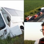 Cum s-a produs accidentul de groază de pe A2. Un antrenor de 23 de ani a murit, 22 de copii la spital