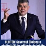 Cum a cheltuit Guvernul Ciolacu 65 de miliarde de lei din fondul de rezervă. Suma depășește totalul alocat de toate guvernele în ultimii 15 ani