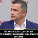 PSD a stabilit direcția guvernării. Declarația de impact a lui Sorin Grindeanu